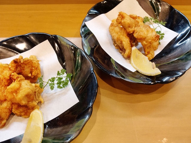 ふぐの唐揚げ